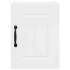  Fali konyhaszekrény 2 pcs Magas Fényű Fehér 30 x 31 x 40 cm