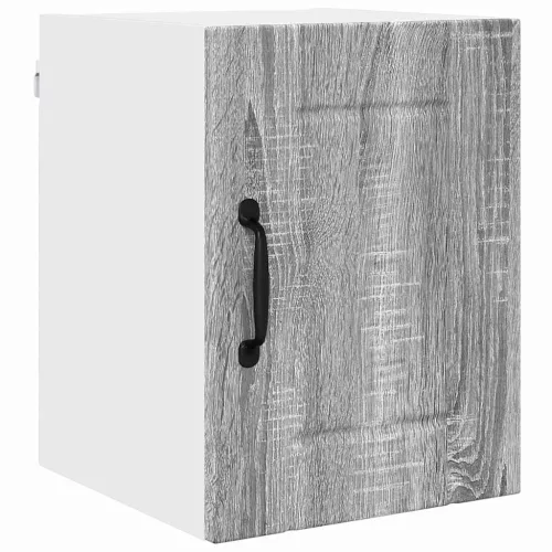  Fali konyhaszekrény 2 pcs Szürke Sonoma 30 x 31 x 40 cm Faanyag