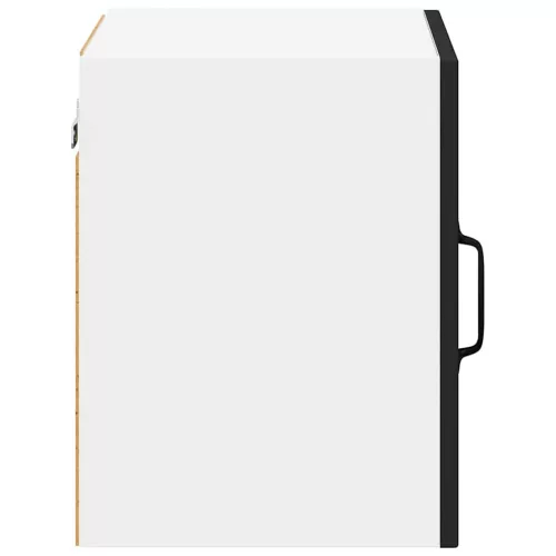  Fali konyhaszekrény 2 pcs Fekete 40 x 31 x 40 cm Faanyag