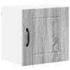  Fali konyhaszekrény 2 pcs Szürke Sonoma 40 x 31 x 40 cm Faanyag