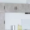  Fali konyhaszekrény Beton Szürke 50 x 31 x 40 cm Faanyag