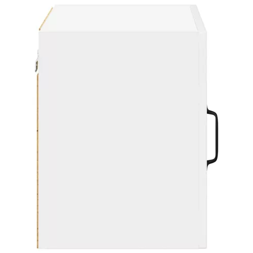  Fali konyhaszekrény Magas Fényű Fehér 50 x 31 x 40 cm Faanyag