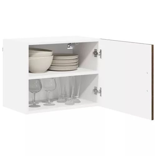  Fali konyhaszekrény 2 pcs Barna Tölgy 50 x 31 x 40 cm Faanyag