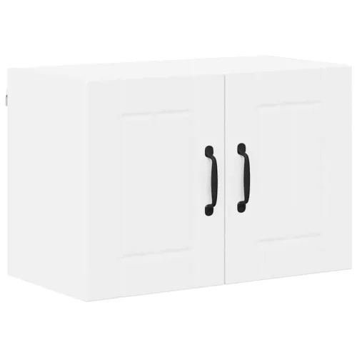  Fali konyhaszekrény 2 pcs Fehér 60 x 31 x 40 cm Faanyag