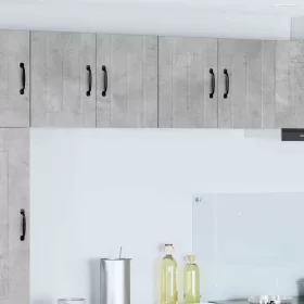    Fali konyhaszekrény 2 pcs Beton szürke 60 x 31 x 40 cm Faanyag