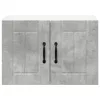  Fali konyhaszekrény 2 pcs Beton szürke 60 x 31 x 40 cm Faanyag