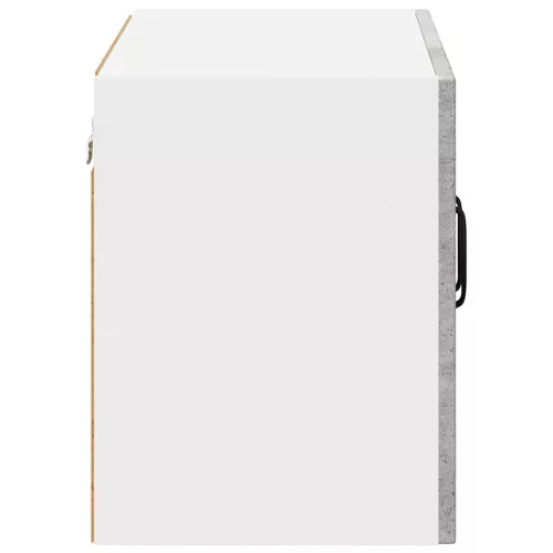  Fali konyhaszekrény 2 pcs Beton szürke 60 x 31 x 40 cm Faanyag