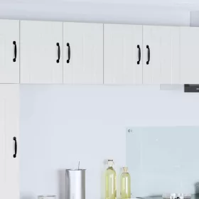    Fali konyhaszekrény 2 pcs Magasfényű fehér 60 x 31 x 40 cm