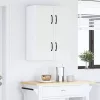  Fali konyhaszekrény 2 pcs Magasfényű fehér 60 x 31 x 40 cm