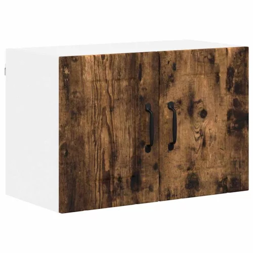  Fali konyhaszekrény 2 pcs Füstölt tölgy 60 x 31 x 40 cm Faanyag