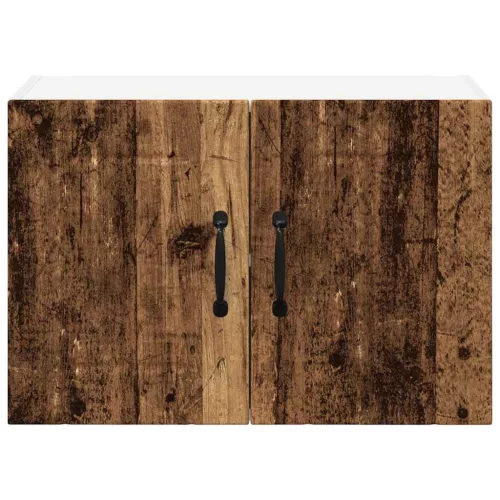  Fali konyhaszekrény polcokkal Régi fa 60 x 31 x 40 cm Faanyag