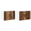  Fali konyhaszekrény 2 pcs Régi fa 60 x 31 x 40 cm Faanyag
