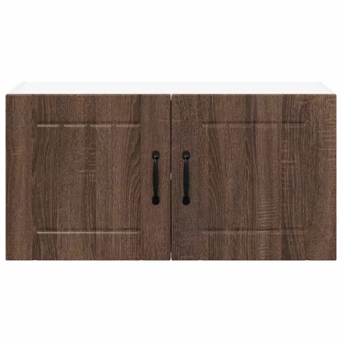  Fali konyhaszekrény Barna Tölgy 80 x 31 x 40 cm Faanyag