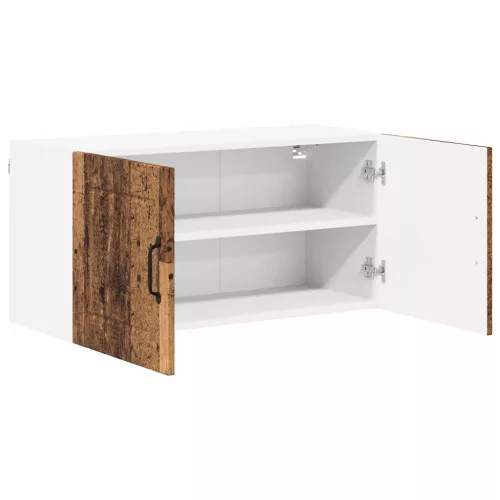  Fali konyhaszekrény polcokkal Öreg fa 80 x 31 x 40 cm Faanyag