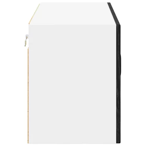  Fali konyhaszekrény Fekete tölgy 80 x 31 x 40 cm Faanyag