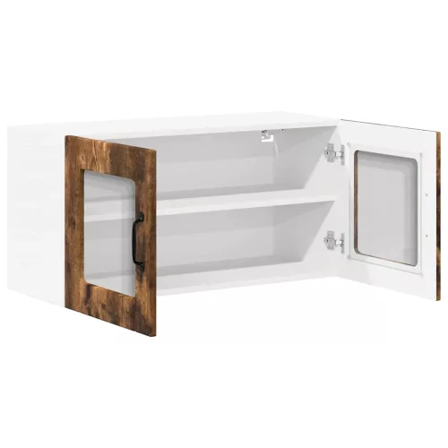  Fali konyhaszekrény Füstölt tölgy 80 x 31 x 40 cm Faanyag