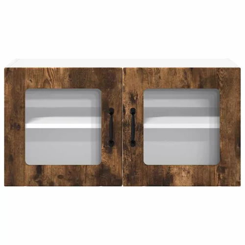  Fali konyhaszekrény Füstölt tölgy 80 x 31 x 40 cm Faanyag