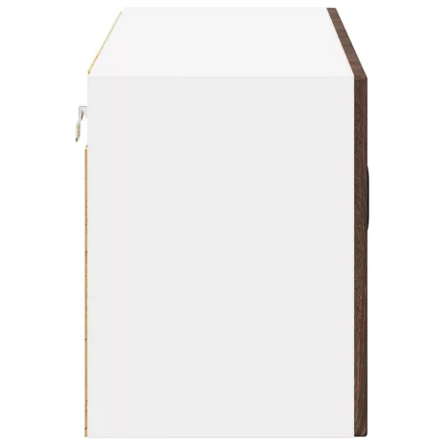  Fali konyhaszekrény ajtóval Barna Tölgy 80 x 31 x 40 cm Faanyag