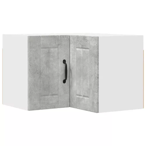  Fali konyhaszekrény Beton Szürke 57 x 57 x 40 cm Faanyag