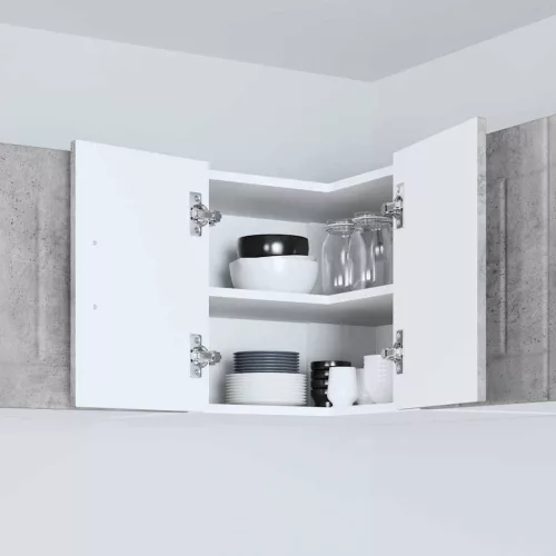  Fali konyhaszekrény Beton Szürke 57 x 57 x 40 cm Faanyag