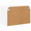  Fali konyhaszekrény Magas Fényű Fehér 60 x 31 x 40 cm Faanyag
