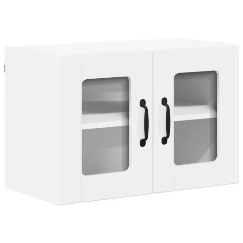  Fali konyhaszekrény 2 pcs Magas Fényű Fehér 60 x 31 x 40 cm