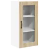  Fali konyhaszekrény 2 pcs Sonoma tölgy 40 x 31 x 80 cm Faanyag