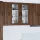  Fali konyhaszekrény 2 pcs Barna Tölgy 40 x 31 x 80 cm Faanyag