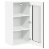  Fali konyhaszekrény 2 pcs Barna Tölgy 40 x 31 x 80 cm Faanyag