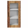  Fali konyhaszekrény 2 pcs Öreg fa 40 x 31 x 80 cm Faanyag