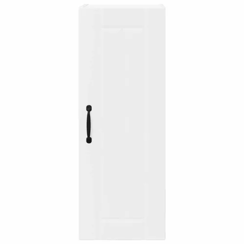  Fali konyhaszekrény ajtóval 2 pcs Fehér 30 x 31 x 80 cm Faanyag