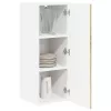  Fali konyhaszekrény 2 pcs Sonoma tölgy 30 x 31 x 80 cm Faanyag