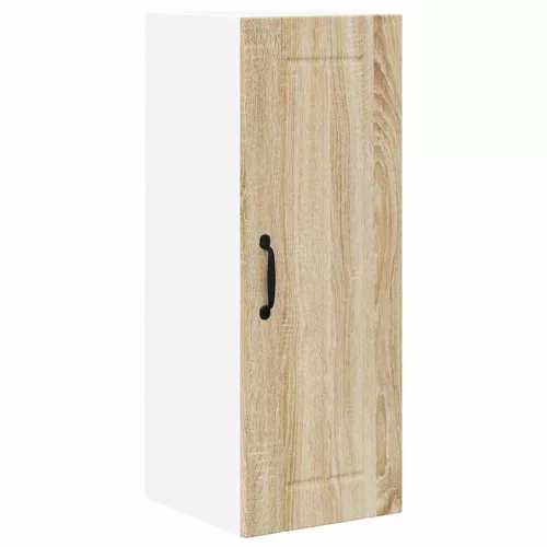  Fali konyhaszekrény 2 pcs Sonoma tölgy 30 x 31 x 80 cm Faanyag