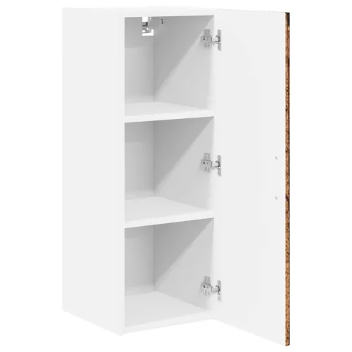  Fali konyhaszekrény 2 pcs Öreg fa 30 x 31 x 80 cm Faanyag