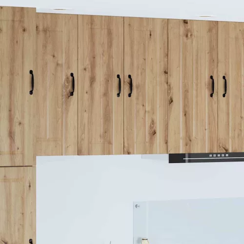  Fali konyhaszekrény 2 pcs Artisan tölgy 30 x 31 x 80 cm Faanyag