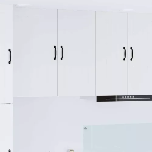  Fali konyhaszekrény polcokkal Fehér 40 x 31 x 80 cm Faanyag