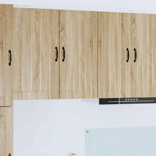  Fali konyhaszekrény Sonoma tölgy 40 x 31 x 80 cm Faanyag