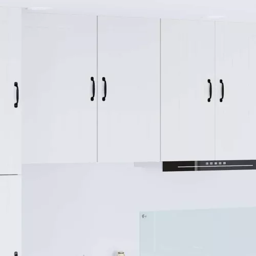  Fali konyhaszekrény Magas Fényű Fehér 40 x 31 x 80 cm Faanyag