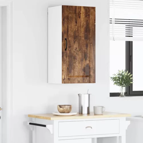  Fali konyhaszekrény Füstölt tölgy 40 x 31 x 80 cm Faanyag