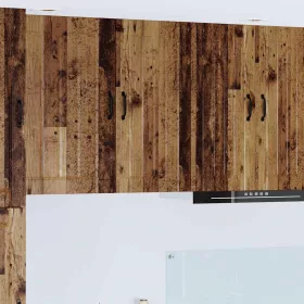    Fali konyhaszekrény polcokkal Öreg fa 40 x 31 x 80 cm Faanyag