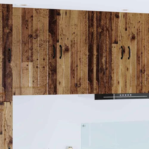  Fali konyhaszekrény polcokkal Öreg fa 40 x 31 x 80 cm Faanyag