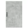  Fali konyhaszekrény Beton Szürke 50 x 31 x 80 cm Faanyag