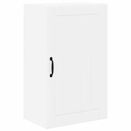  Fali konyhaszekrény Magas Fényű Fehér 50 x 31 x 80 cm Faanyag