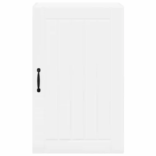  Fali konyhaszekrény Magas Fényű Fehér 50 x 31 x 80 cm Faanyag