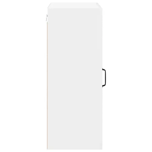  Fali konyhaszekrény Magas Fényű Fehér 50 x 31 x 80 cm Faanyag