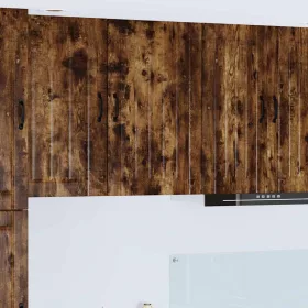    Fali konyhaszekrény Füstölt tölgy 50 x 31 x 80 cm Faanyag