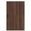  Fali konyhaszekrény ajtóval Barna Tölgy 50 x 31 x 80 cm Faanyag