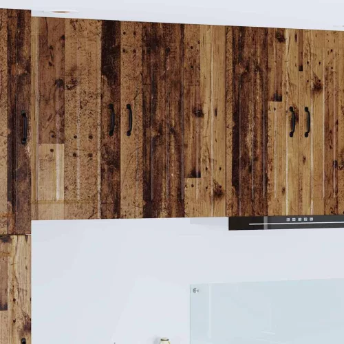  Fali konyhaszekrény polcokkal Öreg fa 50 x 31 x 80 cm Faanyag