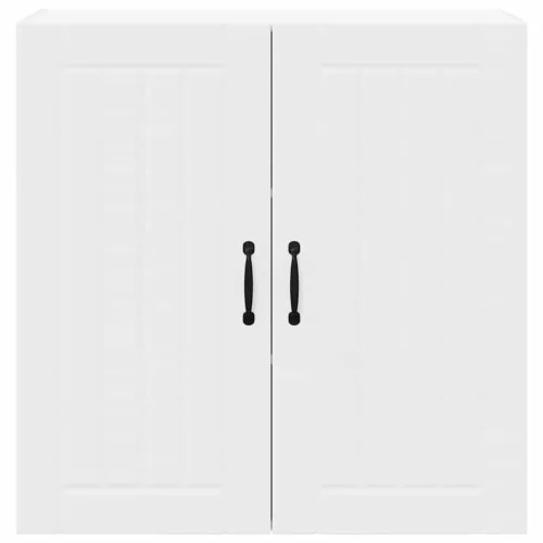  Fali konyhaszekrény polcokkal Fehér 80 x 31 x 80 cm Faanyag