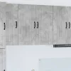  Fali konyhaszekrény Beton Szürke 80 x 31 x 80 cm Faanyag